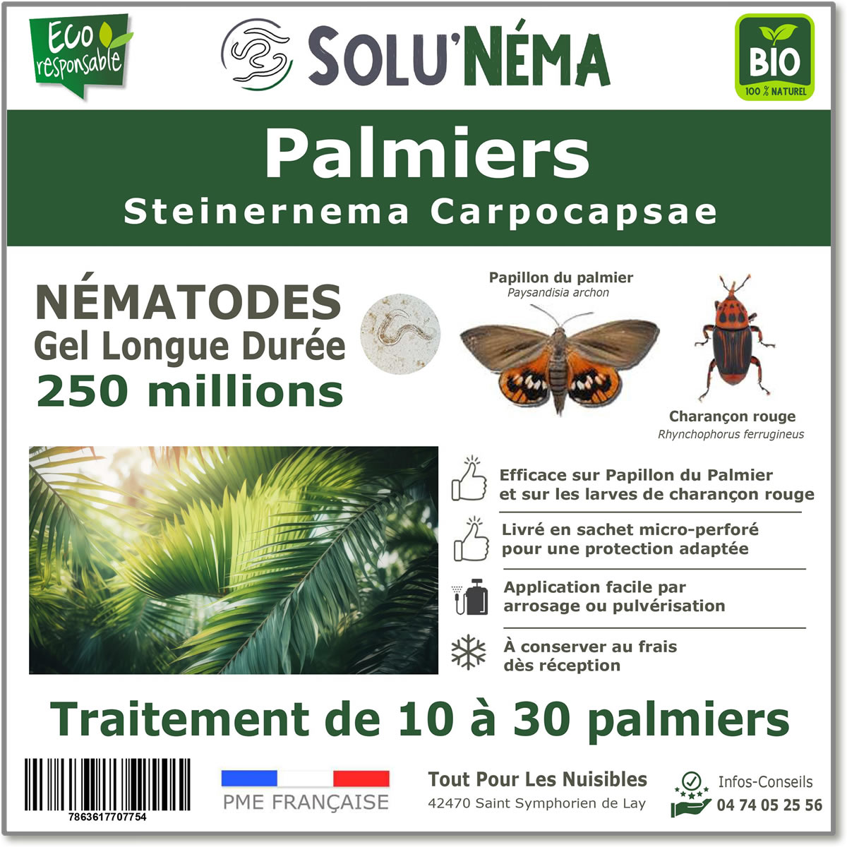 Nematode SC - 250 Millionen - 20 bis 30 Palmen