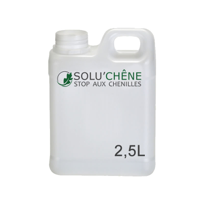 Preparat neutralizujący na gąsienice korowód dębu, Solu'chêne - 2,5 litra