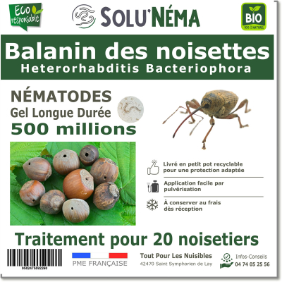 Balanin hazelnoten 500 M nematoden HB