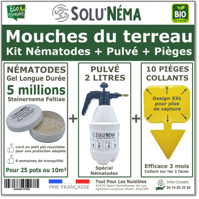 Nicienie (SF) Solunema dla much glebowych 5 milionów SF