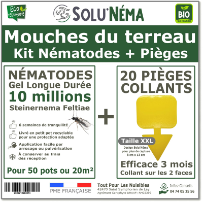 Nematodes (SF) Solunema for soil flies 5 million SF