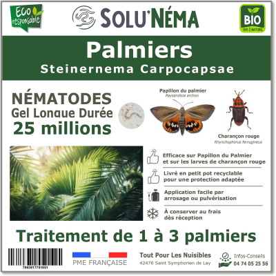 Nematodo SC - 25 millones - 2 a 3 palmas